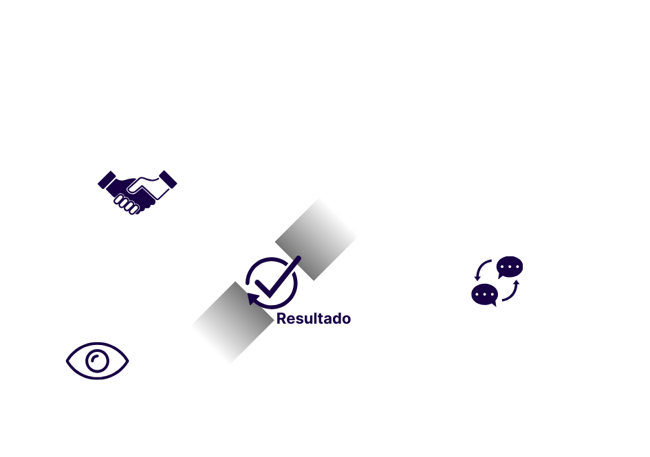 símbolo do infinito que compõe o método Pet3x que a Luso Digital criou com base em 3 pilares fundamentais para o marketing veterinário