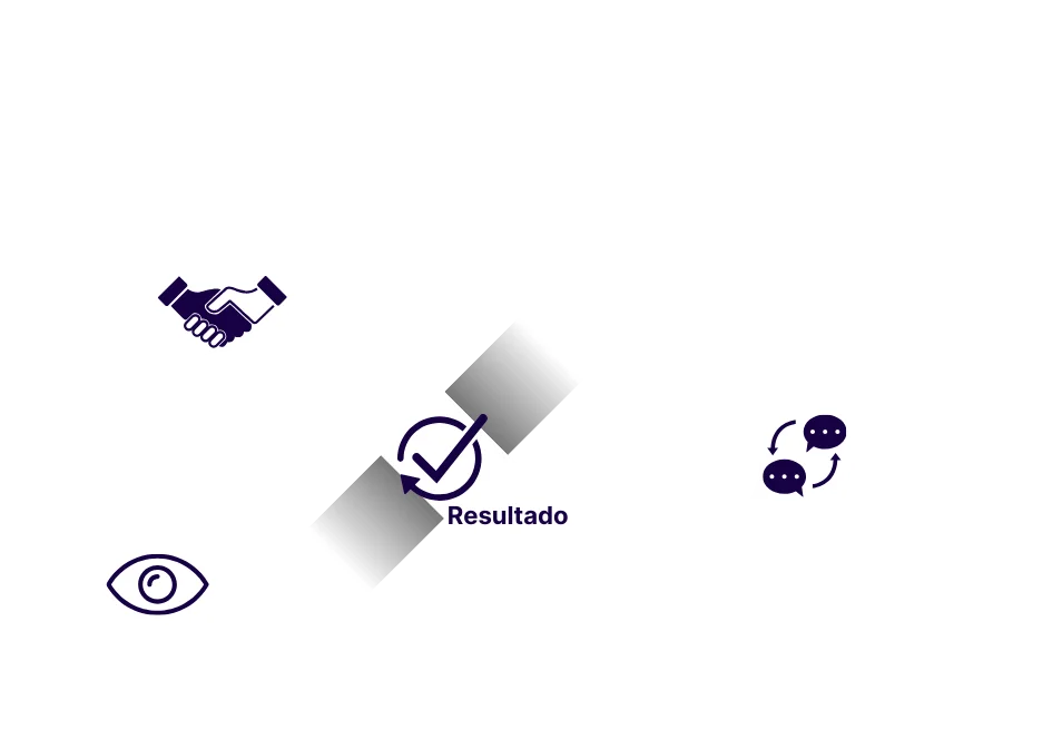 símbolo do infinito que compõe o método Pet3x que a Luso Digital criou com base em 3 pilares fundamentais para o marketing veterinário